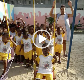 Quand les élèves de la maternelle les Perles  nous disent merci !