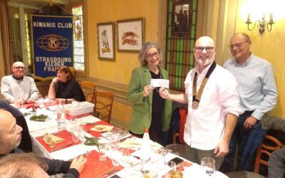 Merci au Kiwanis Strasbourg Kléber