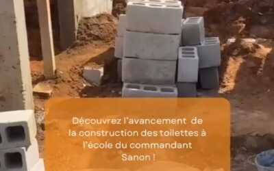 Un nouveau chantier en cours à l’école du Commandant Sanon !